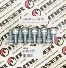 Moser Engineering 8040 - 1/2-20 x 1-1/2 Wheel Studs (10pk) .665 Knurl