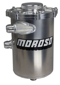 Moroso 22611 - 13in Tall 7in Dia 5qt Dry Sump Tank