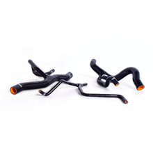 Mishimoto MMHOSE-CAM4-16HDBK - 2016+ Chevrolet Camaro 2.0T w/HD Cooling Package Silicone Radiator Hose Kit - Black