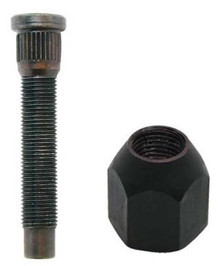 Moroso 46420 - Wheel Stud & Lug Nut Kit - 1/2in-20 x 3in - .563in Diameter