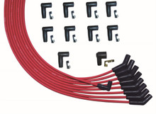 Moroso 52009 - V8 135 Deg Plug Boots HEI Ultra Spark Plug Wire Set - Red