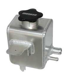 Moroso 63491 - 05-10 Ford Mustang Power Steering Tank - Aluminum
