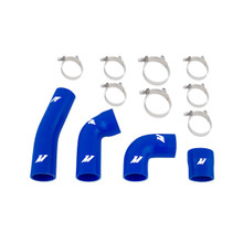 Mishimoto MMHOSE-S70-99TBL - 99-00 Volvo S70 (AT) Turbo Blue Silicone Hose Kit