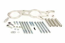 Moroso 63838 - Chevrolet Big Block Alternator & Vacuum Pump Mount - Meziere Water Pump - 93mm Alternator