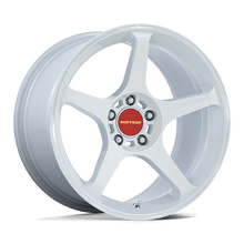 Motegi MR159WD18051225 - Mr159 Battle V 18X10.5 Matsuri White Pearl W/ Machined Lip Stripe