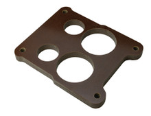 Moroso 64941 - Quadrajet Carburetor Spacer - 4 Hole Plenum - 1/2in - Phenolic