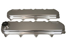 Moroso 68495 - GM LT1/LT4/L86 Valve Cover - w/Coil Mounts - Oil Fill on Each Cover - Billet Aluminum - Pair