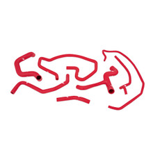 Mishimoto MMHOSE-SVT-02RD - 02-04 Ford Focus SVT Red Silicone Hose Kit