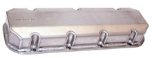 Moroso 68345 - Chevrolet Big Block (w/Symmetrical Port/Stock Heads) Valve Cover w/Steel Insert - Alum - Pair
