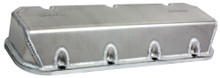 Moroso 68350 - Chevrolet Big Block Valve Cover w/Billet Rail - Steel Inserts - Aluminum - Pair