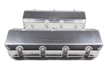 Moroso 68486 - Chevrolet Big Block (w/Symmetrical Port) Valve Cover - Exhaust Pockets/Intake Tubes - Alum