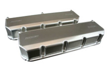 Moroso 68340 - Chevrolet Small Block 4.4in CFE Valve Cover - Fabricated Aluminum - Pair