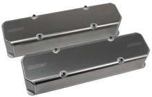 Moroso 68321 - SBC MBE 10 & 13 Degree Fabricated Aluminum w/Billet Rail Valve Cover