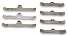 Moroso 68516 - Chevrolet Big Block Valve Cover Hold Downs - Steel - Chrome Plated - Set of 7