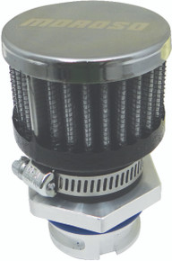 Moroso 68840 - GM LS Valve Cover Breather Kit - OEM - Double Tab Oil Fill Hole