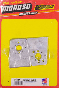 Moroso 71551 - Quick Fastener Mounting Bracket - 5/16in (Use w/Part No 71370/71375/71430) - Steel - 10 Pack