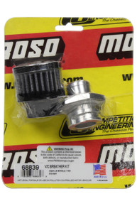 Moroso 68839 - GM LS Valve Cover Breather Kit - OEM - Single Tab Oil Fill Hole