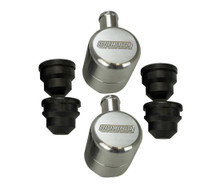 Moroso 68861 - 1.22in Hole 5/8in Hose Billet Valve Cover Breather