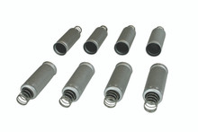 Moroso 72953 - GM LS Spark Plug Wire Set Heat Shields - Aluminum - 8 Pack