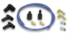 Moroso 72855 - Ignition Coil Wire Kit - Blue Max - Solid Core - 8mm - 3ft Wire/Terminals/Boots