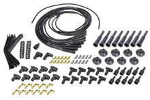 Moroso 73841 - Universal/Mopar/Chrysler (w/Hemi Heads) Ignition Wire Set - Ultra 40 - Black