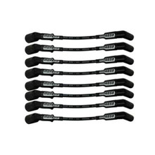 Moroso 73727 - GM LS Ignition Wire Set - Ultra 40 - Unsleeved - Coil-On - 9.75in Wire - 135 Degree - Black