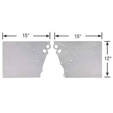Moroso C3995 - Chevrolet & Pontiac LS Series 2-Piece Front Motor Plates