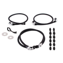 Mishimoto MMTCL-DMAX-01 - 01-05 Chevrolet/GMC 6.6L Duramax (LB7/LLY) Transmission Cooler Line Kit