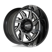 Moto Metal MO99721050318NR - Mo997 Hurricane 20X10 Gloss Black Milled - Right Directional