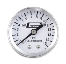 Mr. Gasket 1561 - Fuel Pressure Gauge - 0-15 PSI - 1-1/2 Inch Diameter