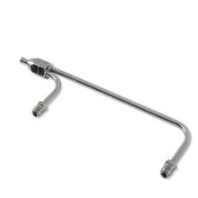 Mr. Gasket 1551 - Fuel Line - 3/8 Inch Dual Inlet - Chrome