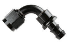 Mr. Gasket 209010-BL - 10 AN 90 Degree Push-On Hose Ends - Black