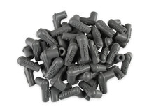 MSD 34514 - Boots, 90 Degree Logo Spark Plug, Gray Silicone 50EA
