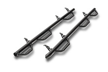 N-Fab C01100CC-6-TX - Nerf Step 04-06 Chevy-GMC 1500 Crew Cab 5.7ft Bed - Tex. Black - Bed Access - 3in