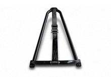 N-Fab BM1TCBK - Bed Mounted Tire Carrier Universal - Gloss Black - Black Strap