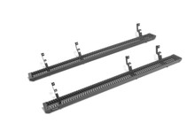 N-Fab GFC19CC-TX - Growler Fleet 2019 Chevy/GMC 1500 Crew Cab - Cab Length - Tex. Black - 7in