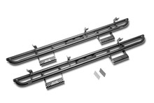 N-Fab N224RKRCCS4 - RKR Step System 2022 Nissan Frontier CC (All Beds) Gas SRW - Cab Length - Tex. Black - 1.75in