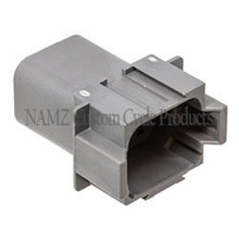 NAMZ DR-8G - Deutsch DT Series 8-Wire Receptacle & Wedgelock - Gray (HD 72128-94GY)