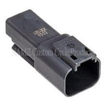 NAMZ DR-2B - Deutsch DT Series 2-Wire Receptacle & Wedgelock - Black (HD 72102-94BK)