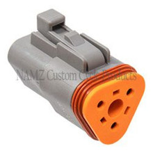NAMZ DP-3G - Deutsch DT Series 3-Wire Plug & Wedgelock - Grey (HD 72133-94GY)