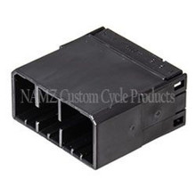 NAMZ NA-174933-2 - AMP Multilock 12-Position Male Wire Cap Housing (HD 73112-96BK)