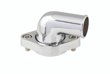 Mr. Gasket 9142G - O-ring Style Chrome Water Neck - 90 degree