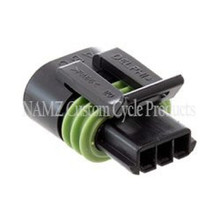 NAMZ ND-12162182-B - 95-05 V-Twin OEM (TPS) Throttle Position Sensor Connector w/Terminals (HD 72280-95)
