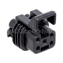 NAMZ ND-12077591 - 2014+ OEM Tour-Pack Light Bar Connector Kit w/Terminals & Wire Seals & TPA Lock (HD 69200225)