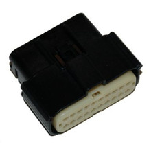 NAMZ NM-33472-2001 - 07-23 V-Twin Molex MX-150 20-Position Female Connector - Black (HD 72500-07BK)