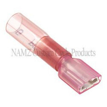 NAMZ NIS-19164-0017 - Heat Sealable .25in. Female Quick Disconnect Terminals 22-18g (25 Pack)