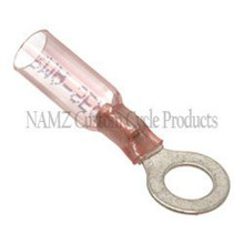 NAMZ NIS-19164-0004 - Heat Sealable .25in. Ring Terminals 22-18g (25 Pack)