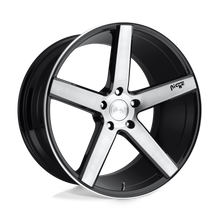 Niche M124229065+38 - M124 Milan 22X9 Gloss Black Brushed