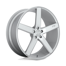 Niche M135188065+40 - M135 Milan 18X8 Gloss Silver Machined