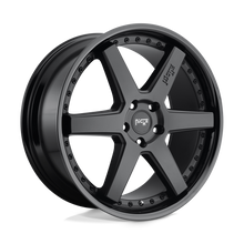 Niche M192209090+18 - M192 Altair 20X9 Gloss Black Matte Black